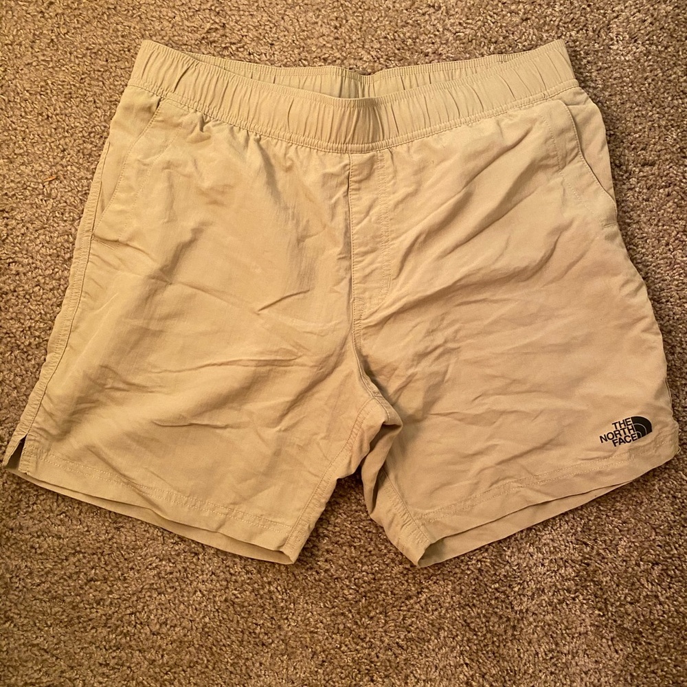 The North Face Khaki Athletic Shorts